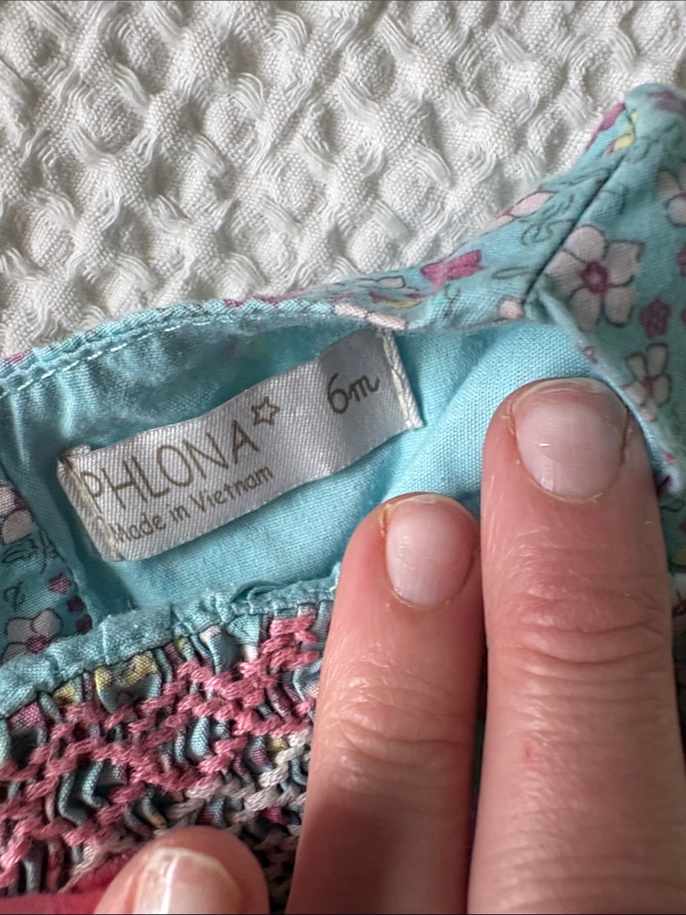 3x baby smocked little White company outfits bundle NWOT 3-9 months gap Phlona - Picture 6 of 7